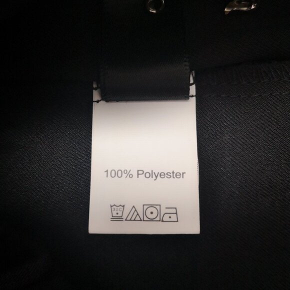 Dazy Ladies Size Medium Black Straight Leg Front Pleats Dress Pants - Picture 5 of 12